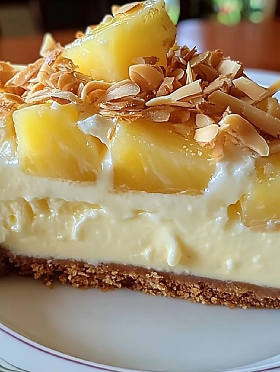 Hawaiian Pineapple Cheesecake