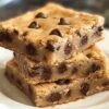 Melt in Your Mouth Chocolate Chip Cookie Bars