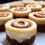 Mini Cinnamon Roll Cheesecakes