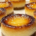Mini Crème Brûlée Cheesecakes