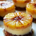 Mini Pineapple Upside-Down Cheesecakes