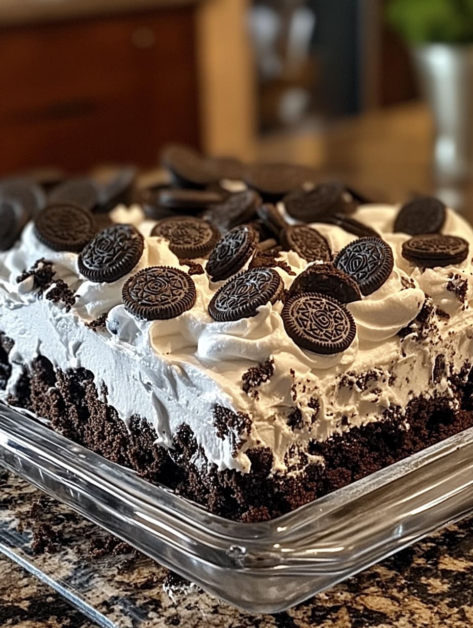 Oreo Dump Cake
