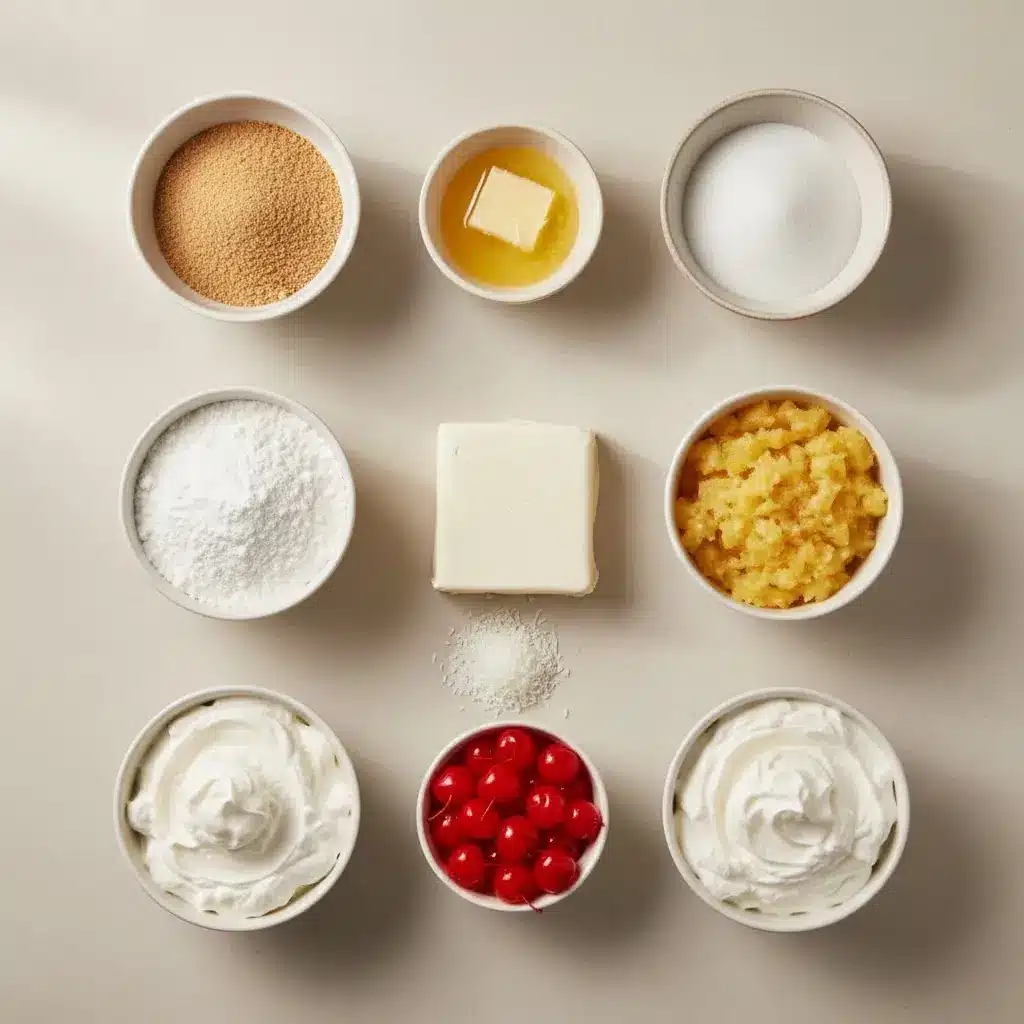 Pineapple Cream Cheese Pie ingredients