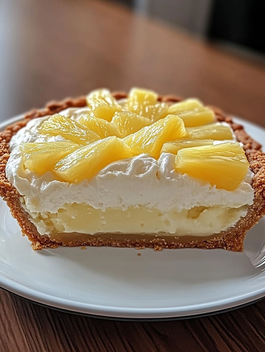 Pineapple Cream Cheese Pie
