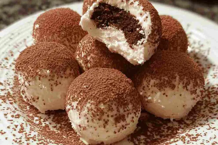 Quick Tiramisu Balls 10-Minute No Bake Dessert