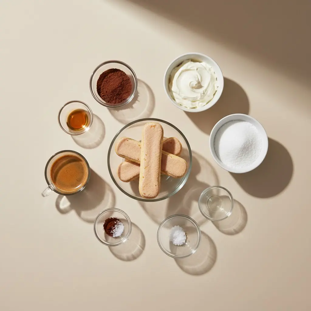 Quick Tiramisu Balls 10-Minute No Bake Dessert ingredients