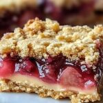 Rhubarb Shortbread Bars