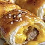 Sausage, Egg, and Cheese Breakfast Roll-Ups
