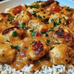 Smothered Chicken and Rice