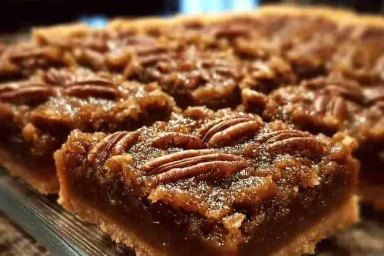 Southern Pecan Pie Bars Easy Dessert Recipe