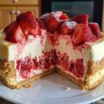 Strawberry Shortcake Cheesecake