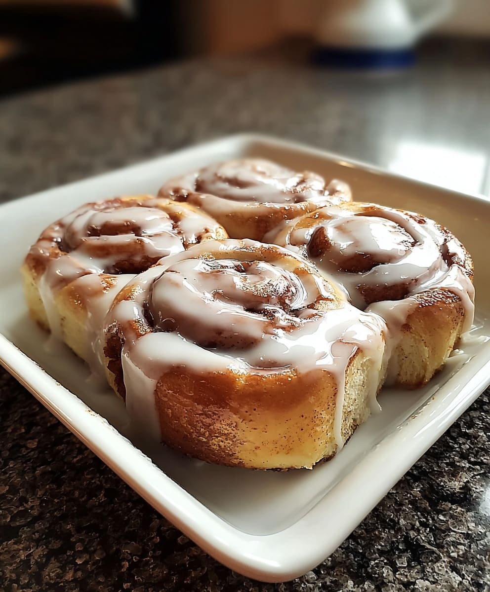 TikTok cinnamon rolls with heavy cream