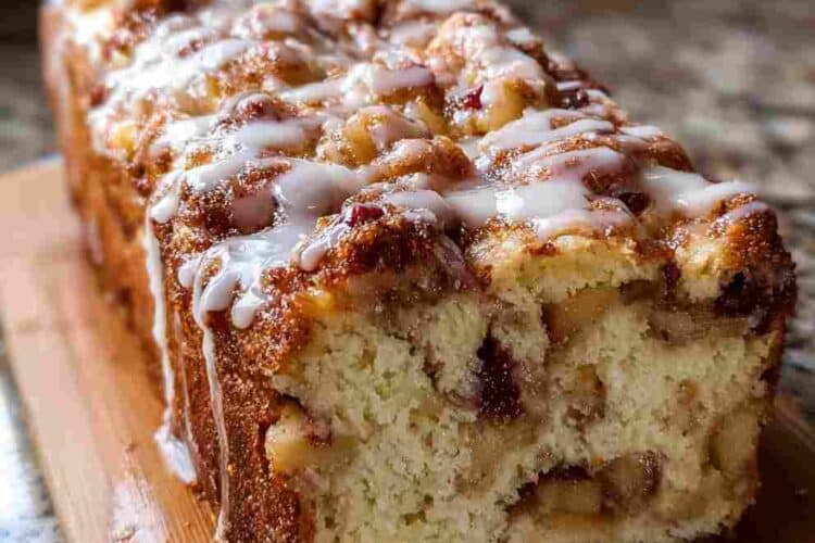 Easy Amish Apple Fritter Bread