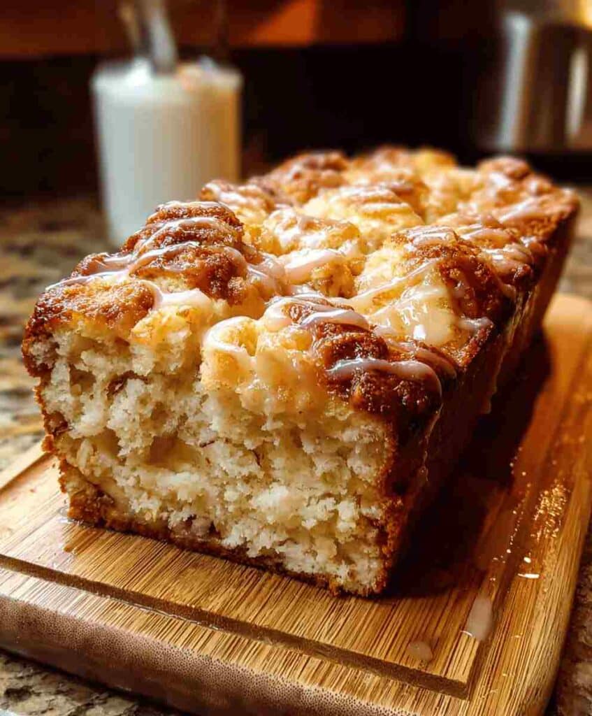 Moist Amish Apple Fritter Bread