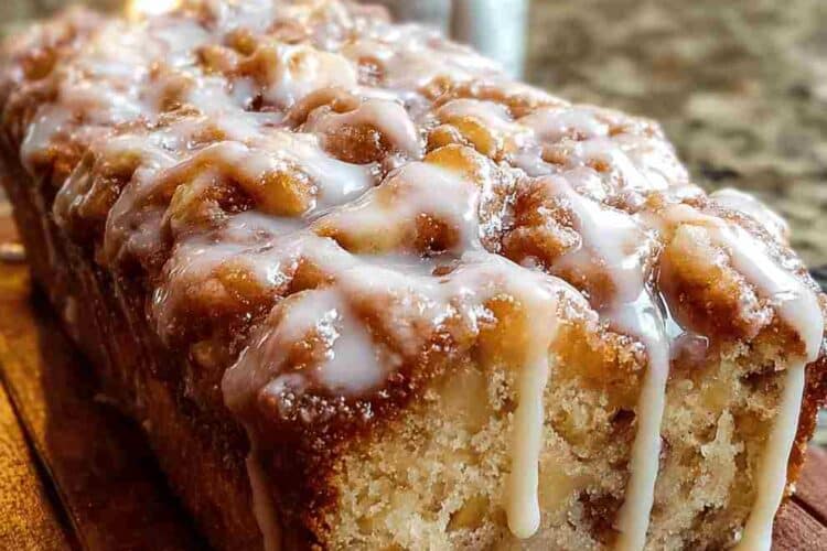 Moist Amish Apple Fritter Bread