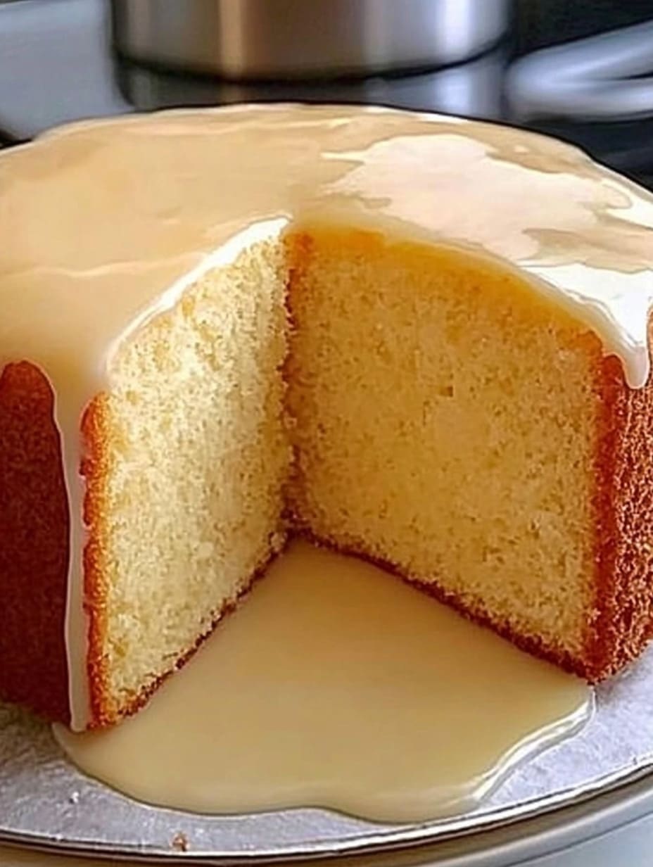 Vanilla Buttermilk Pound Cake