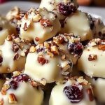 White Chocolate Cranberry Pecan Clusters