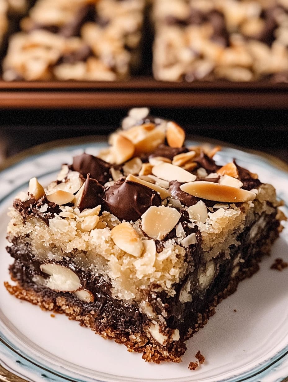 Almond Joy Magic Cookie Bars