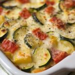 Baked Zucchini and Cheese
