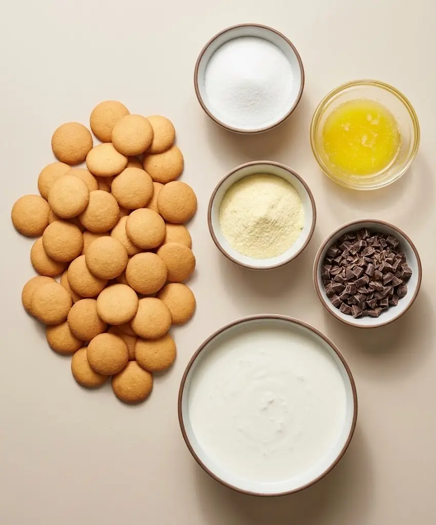 Boston Cream Pie Bars with Thick Chocolate Ganache ingredients