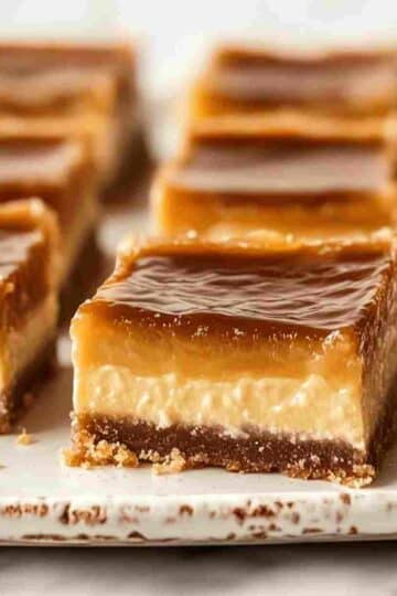 Caramel Cheesecake Bars