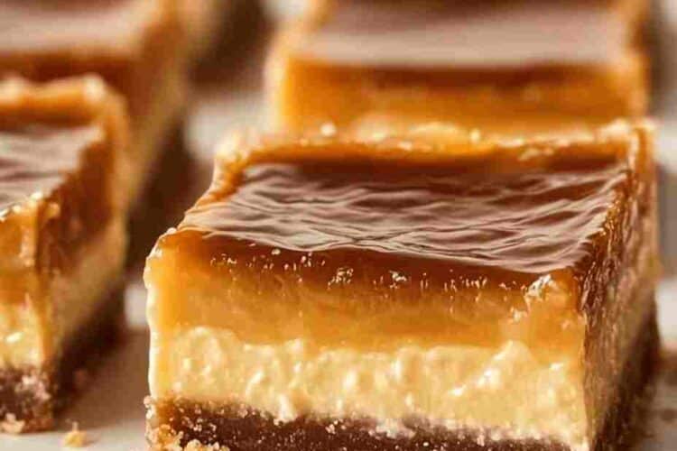 Caramel Cheesecake Bars