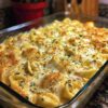 Chicken Alfredo Tortellini Casserole