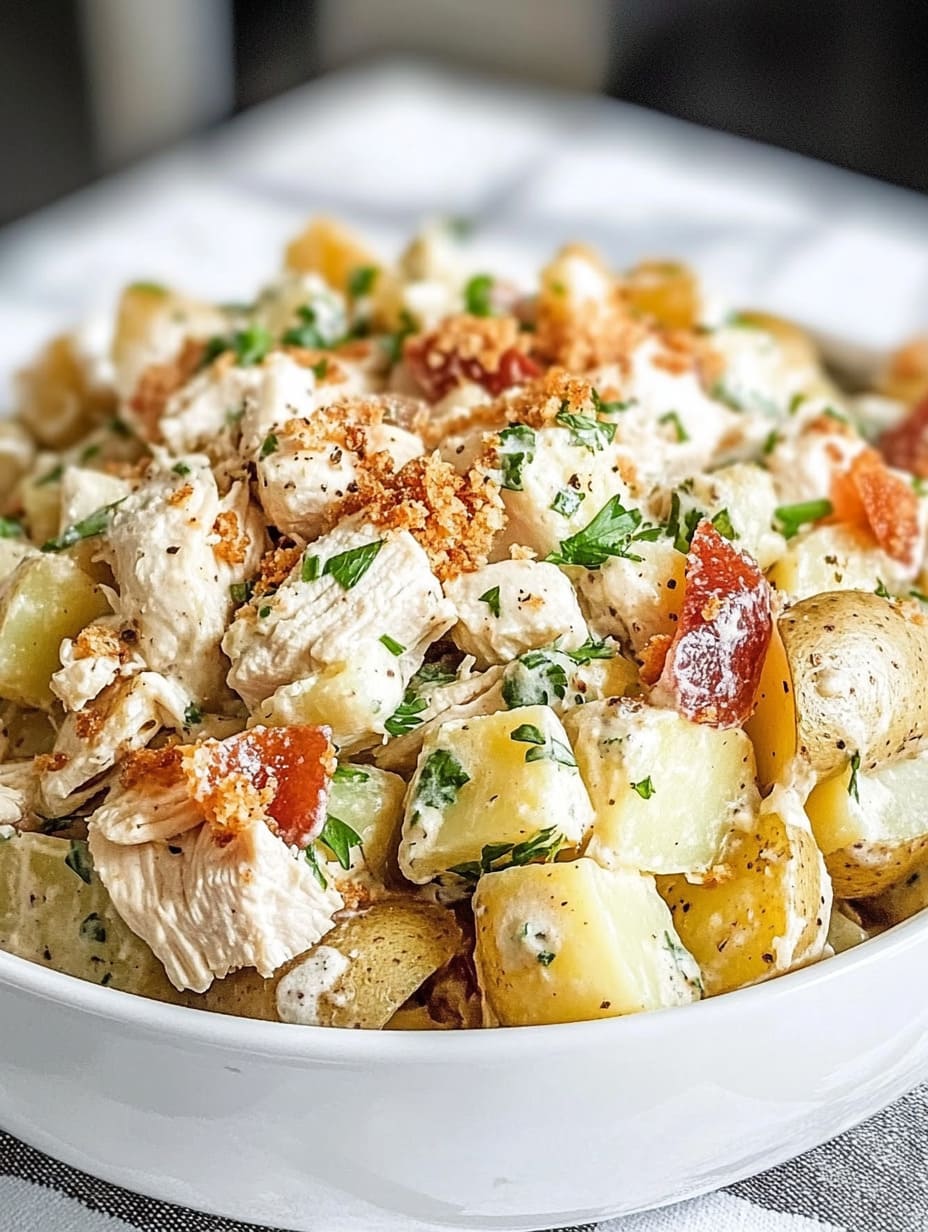 Chicken Ranch Potato Salad