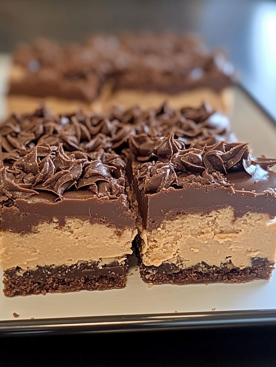 Chocolate Peanut Butter Dream Bars