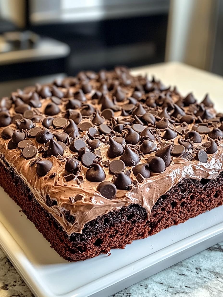 Chocolate Poke Cake