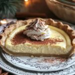 Cinnamon Vanilla Custard Pie – Easy Creamy Holiday Dessert