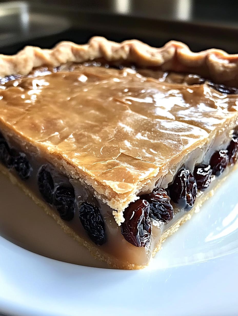 Classic Raisin Pie 