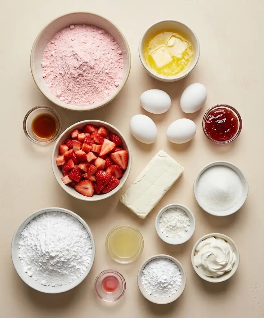 Earthquake Cake ingredients