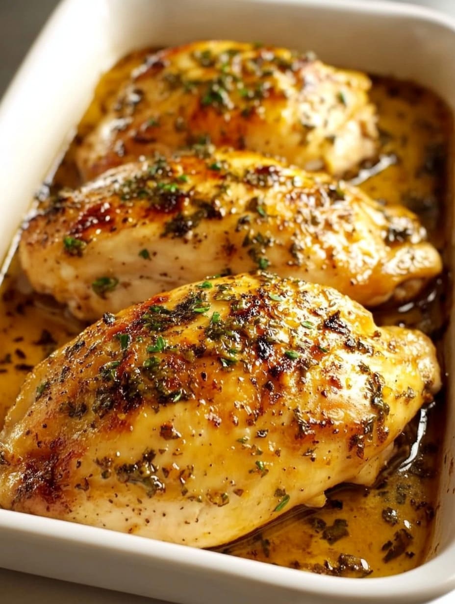 Easy Baked Chicken Breasts – Juicy & Flavorful Weeknight Dinner