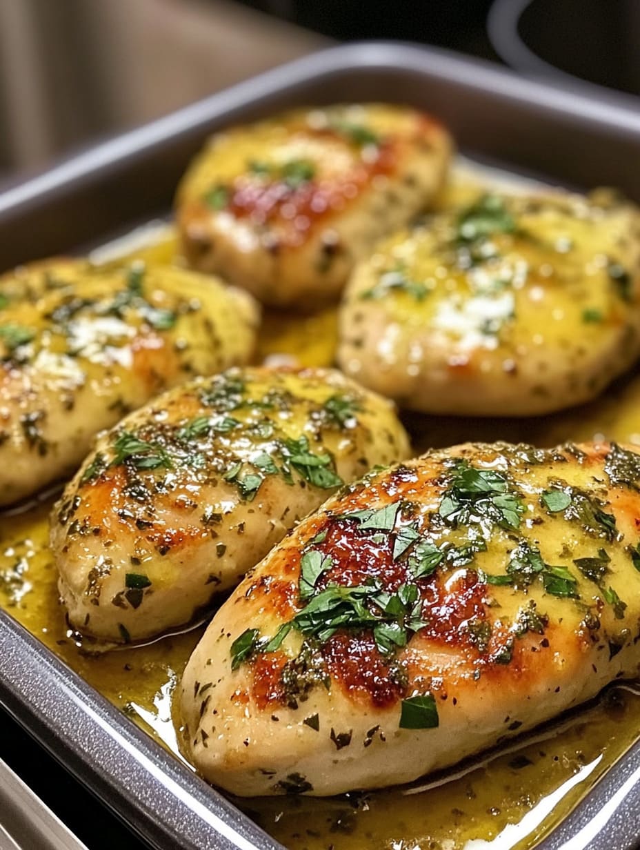 Garlic Butter Baked Chicken Breast – Juicy & Easy Dinner