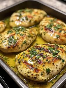 Garlic Butter Baked Chicken Breast