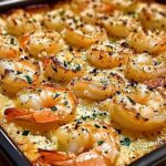 Garlic Parmesan Baked Shrimp