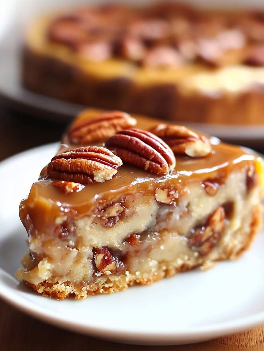 Gooey Butter Pecan Cake