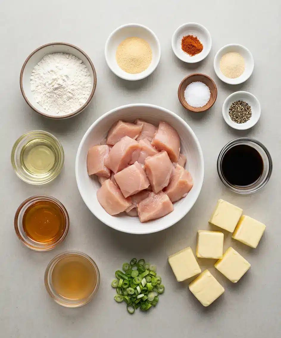 Honey Butter Chicken ingredients