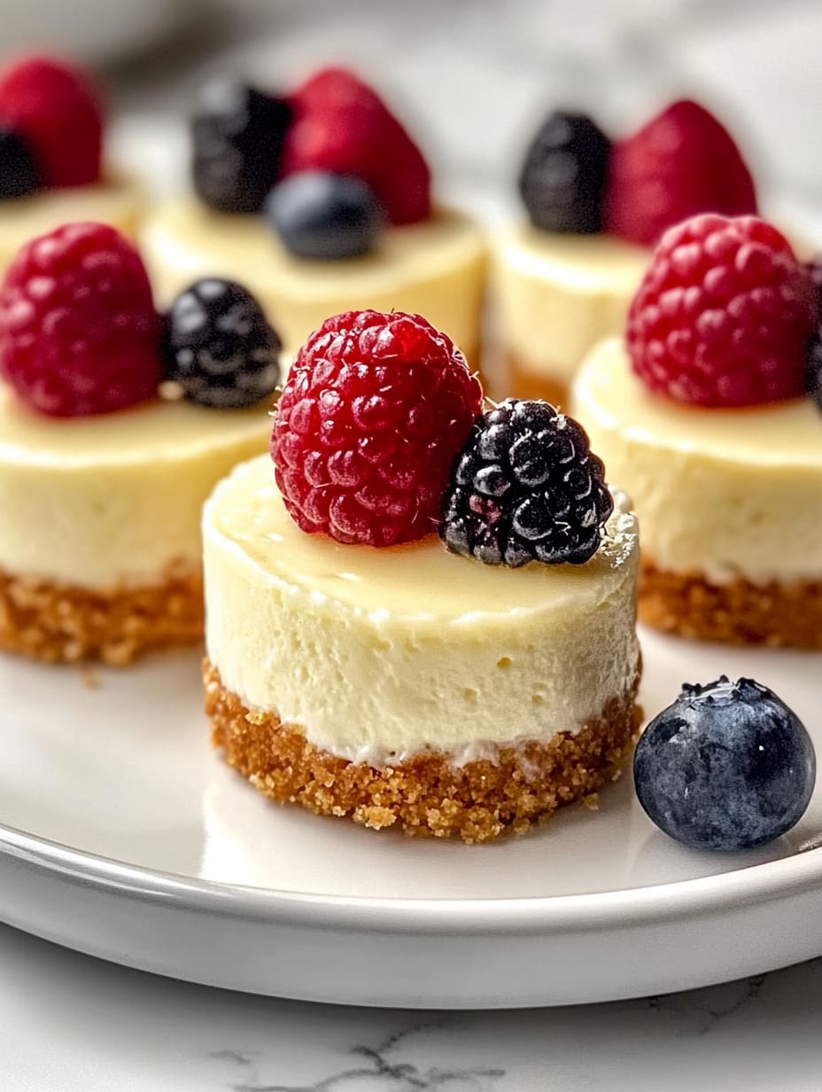Mini Classic Cheesecakes