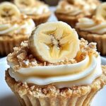 No-Bake Mini Banana Cream Pies