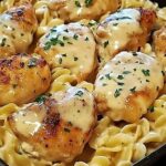 One-Pan Chicken with Creamy Buttered Noodles