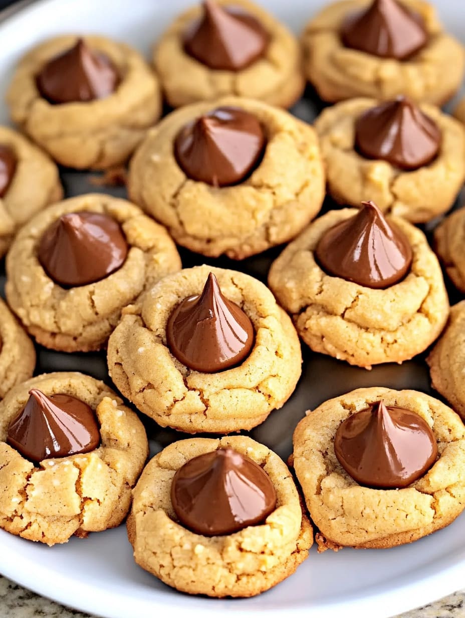 Peanut Butter Blossoms Cookies