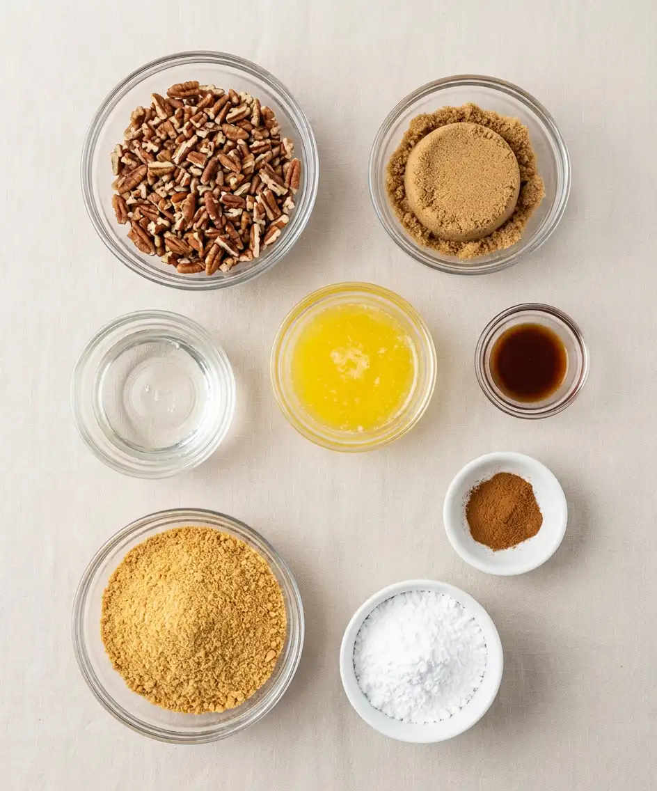Pecan Pie Balls ingredients