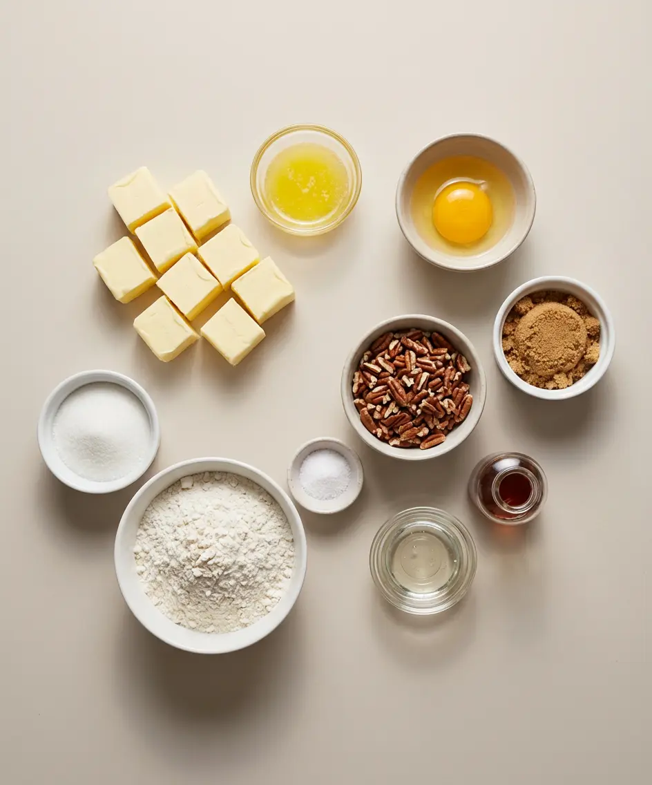Pecan Pie Cookies ingredients