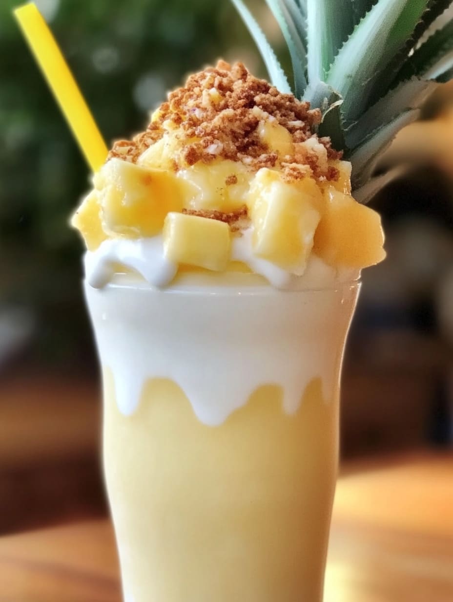 Piña Colada Milkshakes