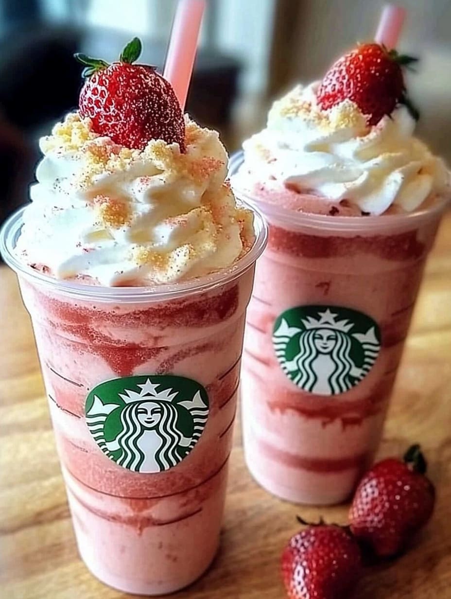 Starbucks Strawberry Shortcake Frappuccino