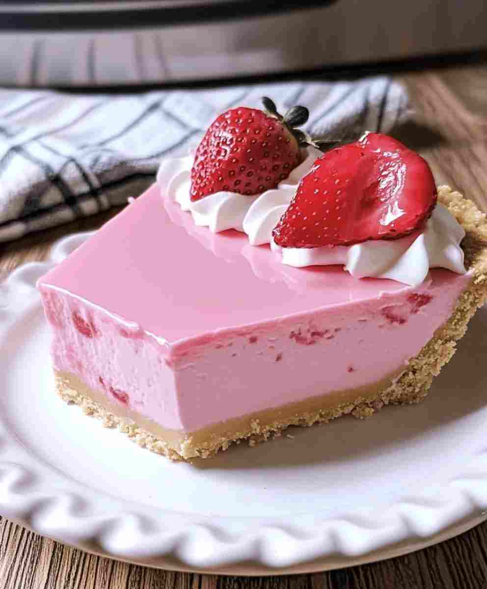 Strawberry Cream Cheese Jello Pie