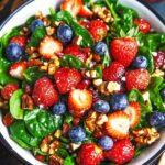Strawberry Spinach Salad