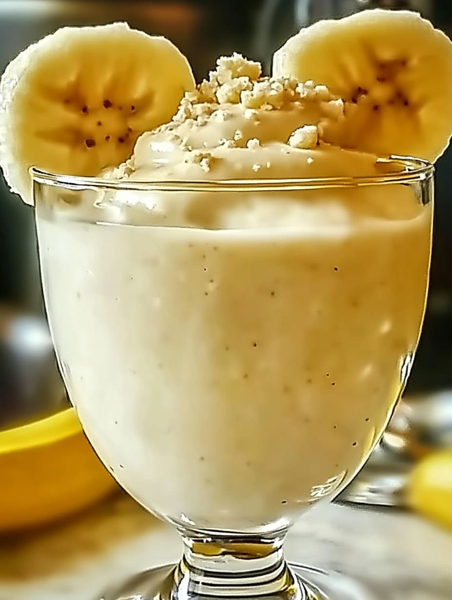 Tropical Pineapple and Banana Smoothie